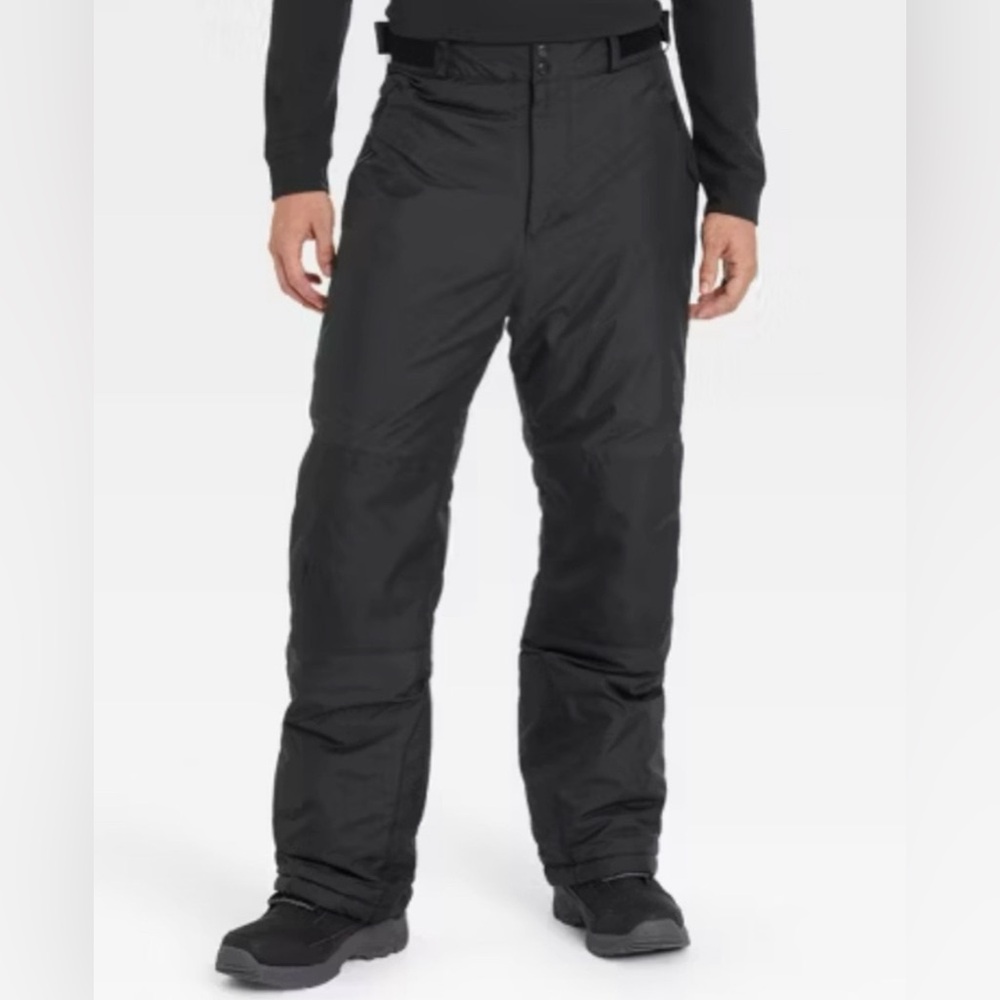 All in Motion Ski Snow Boys Med 8/10‎ Black Insulated Snowboarding Pants